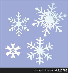 Snowflake greeting card