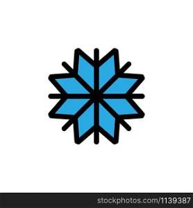 Snowflake icon graphic design template vector isolated. Snowflake icon graphic design template vector