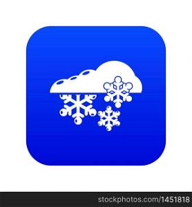Snowflake icon. Simple illustration of snowflake vector icon for web. Snowflake icon, simple black style
