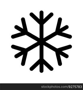 snowflake icon vector illustration logo design
