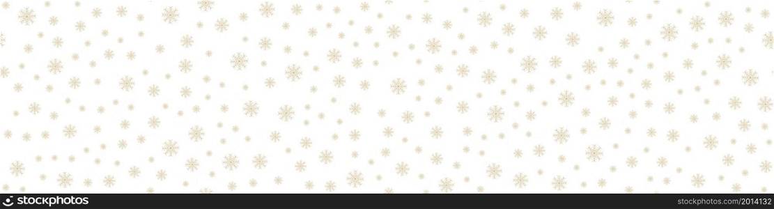 Snowflakes abstract winter background illustration