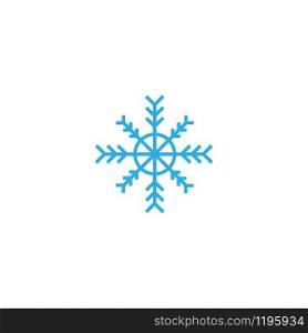 Snowflakes Logo ilustration vector Template