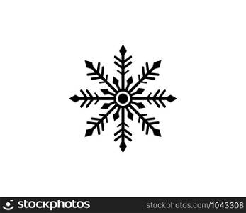 Snowflakes Logo Template illustration