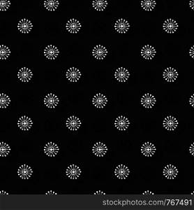 Snowflakes seamless pattern. Monochrome simple texture. Abstract endless background. Vector design for textile or wrapping paper. Snowflakes seamless pattern. Monochrome simple texture. Abstract endless background. Vector design for textile or wrapping paper.
