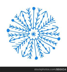 Snowflakes simple icon. Sticker design. Christmas Print illustration. Snowflakes simple icon. Sticker design. Christmas Print illustration.