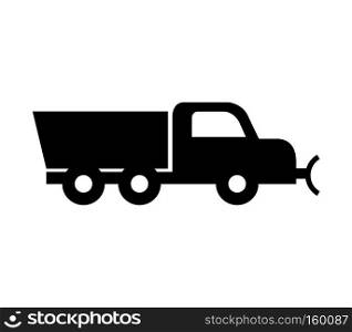 snowplow truck icon