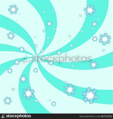 snowy swirl