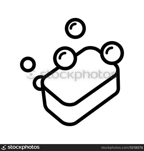 soap - bath room icon vector design template