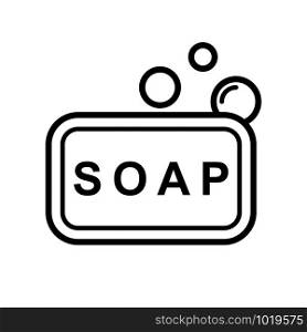 soap - bath room icon vector design template
