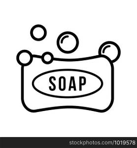 soap - bath room icon vector design template