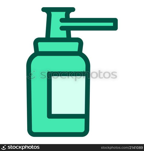 Soap dispenser icon outline vector. Medicine tablet. Virus medical. Soap dispenser icon outline vector. Medicine tablet