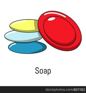 Soap icon. Cartoon illustration of soap vector icon for web. Soap icon, cartoon style