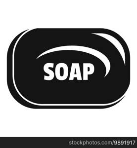 Soap icon. Simple illustration of soap vector icon for web design isolated on white background. Soap icon, simple style