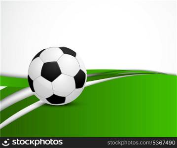 Soccer background. Sport illustration