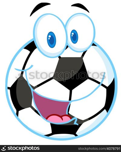 Soccer Ball Cartoon Character