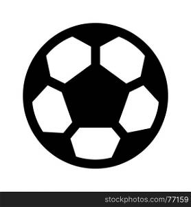 soccer ball, icon on isolated background