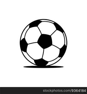 Soccer ball icon vector design templates isolated on white background