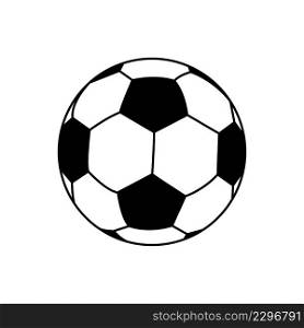 Soccer ball icon vector sign and symbols