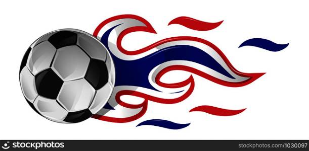 soccer ball on fire with france and Netherlands flag. soccer ball on fire with france and Netherlands flag. illustration
