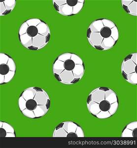 Soccer ball pattern background. Soccer ball pattern background. Sport backdrop for football, vector illustration