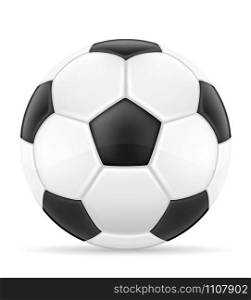 soccer football ball vector illustration isolated on white background