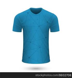 Soccer shirt design, jersey template for football kit. Vector illustration. Sport shirt design