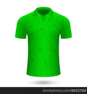 Soccer shirt design, jersey template for football kit. Vector illustration. Sport shirt design