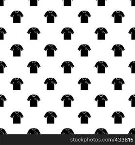 Soccer shirt pattern seamless in simple style vector illustration. Soccer shirt pattern vector