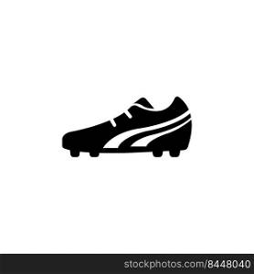 soccer shoes icon logo vector design template