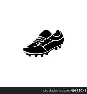 soccer shoes icon logo vector design template