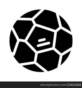 soccer sport game glyph icon vector. soccer sport game sign. isolated contour symbol black illustration. soccer sport game glyph icon vector illustration