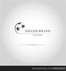 soccer sport theme. soccer sport theme template vector