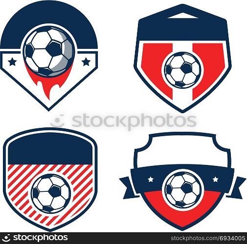 soccer sport theme. soccer sport theme template vector