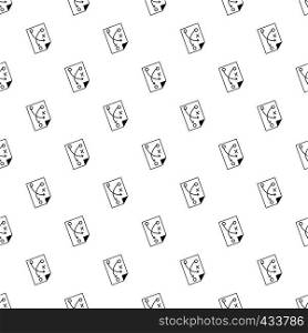 Soccer strategy pattern seamless in simple style vector illustration. Soccer strategy pattern vector