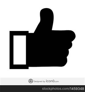 social icon , like icon , Hand thumb up