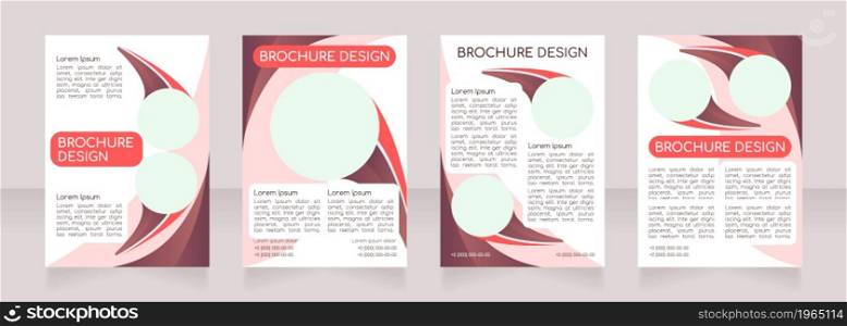 Social media ads advantages blank brochure layout design. Vertical poster template set with empty copy space for text. Premade corporate reports collection. Editable flyer paper pages. Social media ads advantages blank brochure layout design