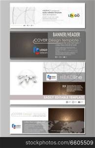 Social media and email headers set, modern banners. Business templates. Easy editable abstract design template, vector layouts in popular sizes. Alchemical theme. Fractal art background. Sacred geometry. Mysterious relaxation pattern.. Social media and email headers set, modern banners. Abstract design template, vector layouts in popular sizes. Alchemical theme. Fractal art background. Sacred geometry. Mysterious relaxation pattern.