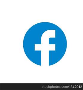 social media facebook for editorial icon vector design web template