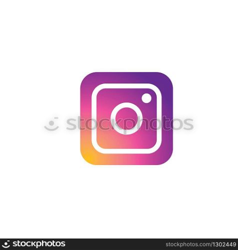 social media instagram icon vector design