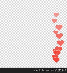 Social media likes heart for marketing design vector