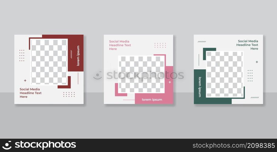 Social media template business agency for digital marketing and business sale promo. furniture or fashion advertising. banner offer. promotional mockup photo vector frame