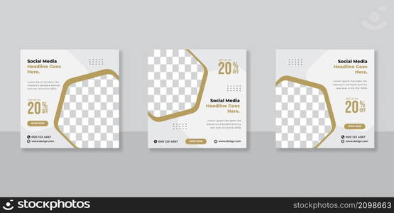 Social media template business agency for digital marketing and business sale promo. furniture or fashion advertising. banner offer. promotional mockup photo vector frame