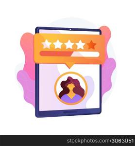 Social network user popularity, photo rating, activity indicator. Likes quantity, positive and negative reviews number. Avatar, profile picture. Vector isolated concept metaphor illustration.. Social network user popularity vector concept metaphor.