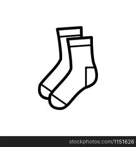 Sock icon trendy