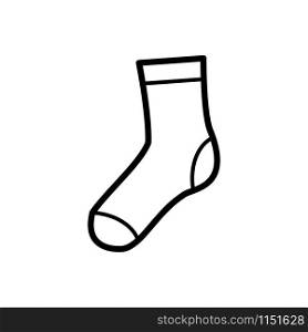 Sock icon trendy