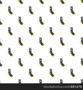 Sock pattern seamless vector repeat for any web design. Sock pattern seamless vector