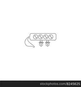 socket vector illustration icon picture