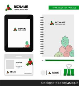 Socks Business Logo, Tab App, Diary PVC Employee Card and USB Brand Stationary Package Design Vector Template