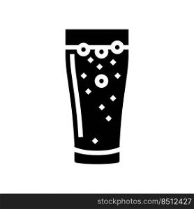 soda beverage drink glyph icon vector. soda beverage drink sign. isolated symbol illustration. soda beverage drink glyph icon vector illustration