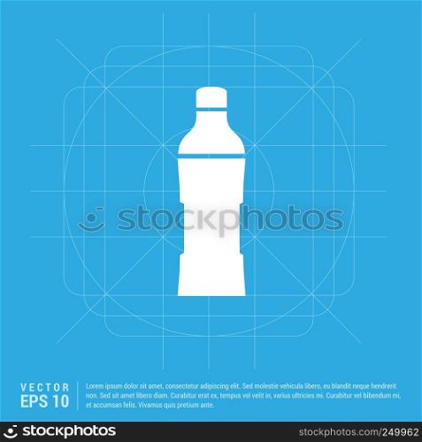 Soda drink bottle icon